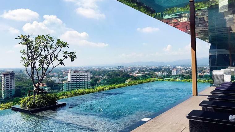 The Astra Luxury Condo In Town Chiang Mai Eksteriør billede